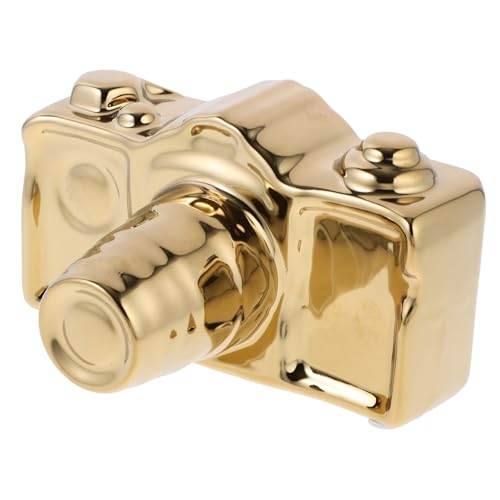 FUNOMOCYA Ceramic Camera Shaped Craft Decoration Camera Household Adornment Decor for Bedroom