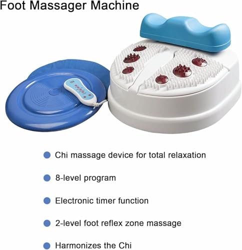 Foot Machine, Fitness Chi Swing Machine, Swing with Wire Control miniatura 2