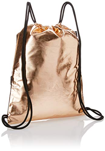 LOQI METALLIC Rose Gold Backpack2
