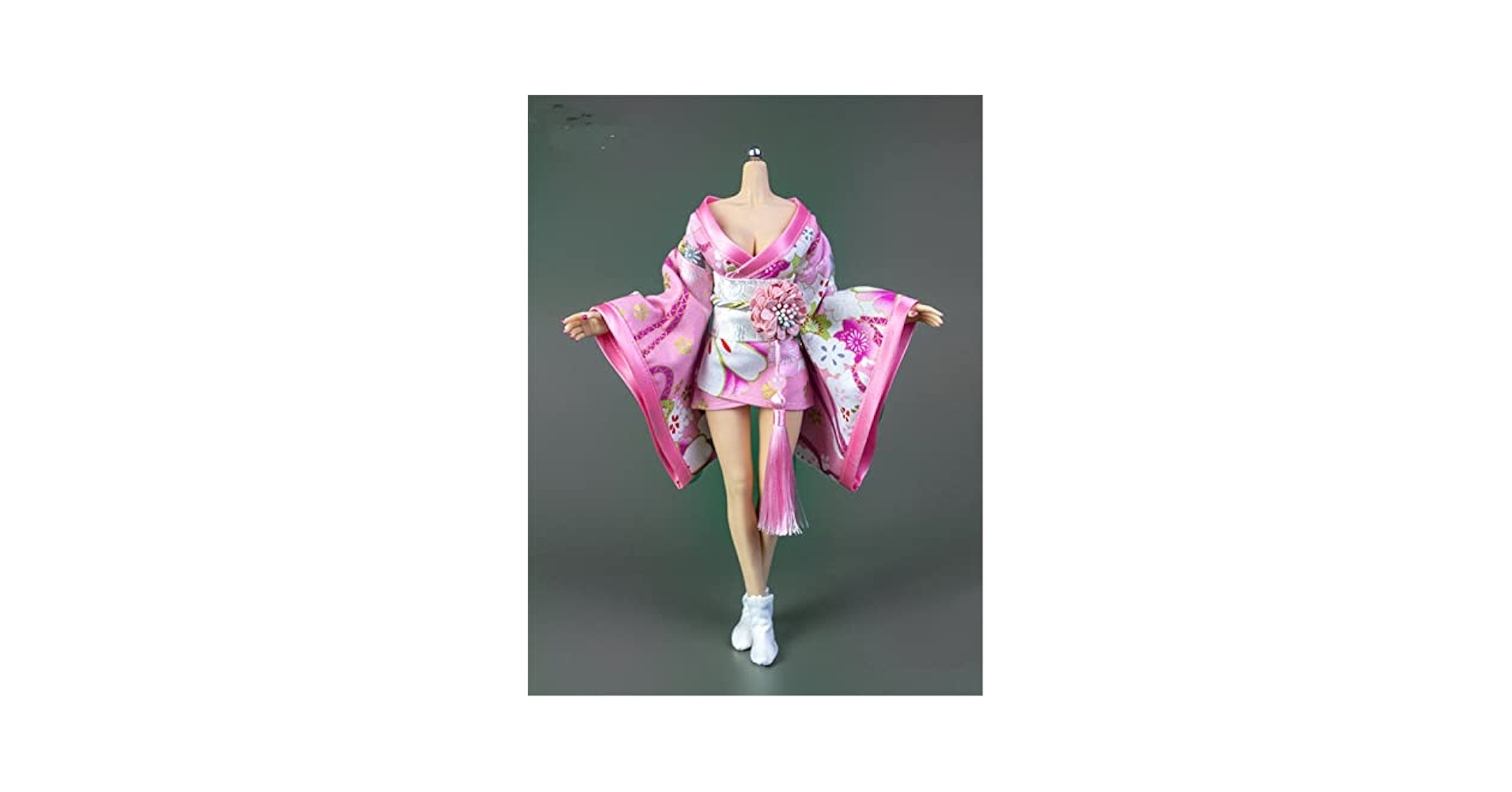 Amazon.com: 1/6 Scale Female Clothes, Japanese Kimono