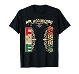 Mexican Flag Vintage Air Accordion Shirt for Latin Community T-Shirt