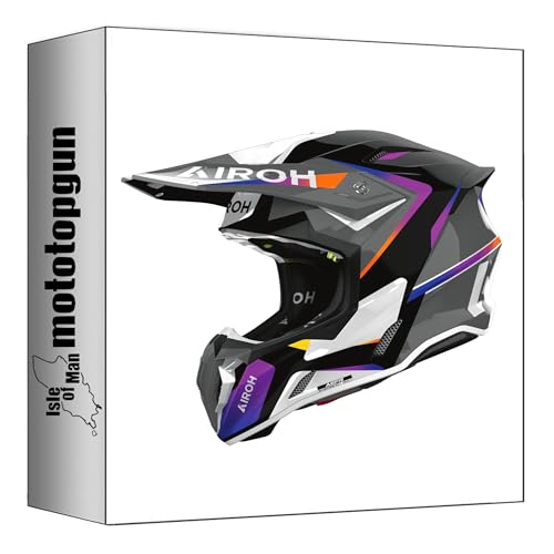 Casque Off-Road Airoh Twist 3 moto cross Hustle Gloss XL