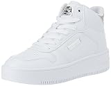 Champion Damen Rebound Platform Mid Metal Sneakers, Bianco Ww001, 41 EU