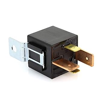 Song Chuan Mini Relay. 70A, 12V, 12VDC, SPNO with Diode, Automotive Relays w/bracket,