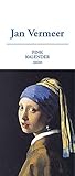  Jan Vermeer 2020: Kunst-Postkartenkalender
