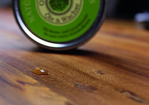 OLI-NATURA Möbelwachs farblos - 125ml - Natürlicher Antikwachs - Aus Bienenwachs & Carnaubawachs - Holzwachs farblos - Bienenwachs für Holz