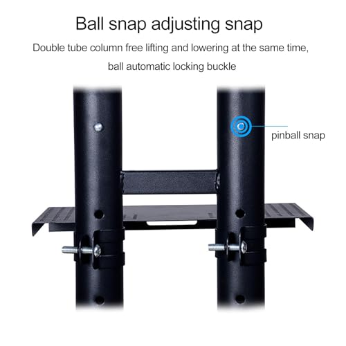 Soporte móvil para TV portátil de 42-70 pulgadas miniatura 4