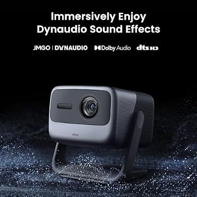 JMGO N1 Pro Triple Laser Projector with Ceiling Mount