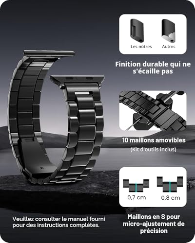 Bracelet Apple Watch Ultra protecteur contre les rayures