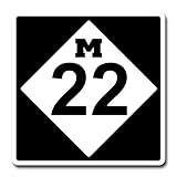 Authentic M22 LLC Sticker