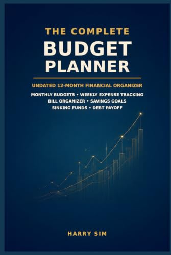 The Complete Budget Planner: Undated 12-Month Financial Organizer for Monthly Budgets, Weekly Expense Tracking, Bill Organization, Savings Goals, Sinking Funds and Debt Payoff image 2