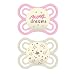 MAM Perfect Baby Premium Pacifier 0-6 Months, Extra Thin Nipple, 2 Pack