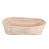 Jadeshay Banneton Proofing Mand Handgemaakte Natuurlijke Rietbanneton Mand, Deeg Brood Bakken Kit