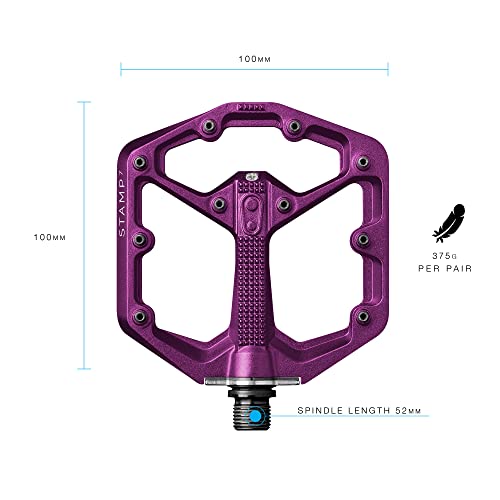 CRANKBROTHERS Stamp-7 Pedali - Piccoli, Viola