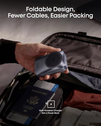 Anker Prime Foldable 3-in-1 MagSafe Charging Station 25W — view 8