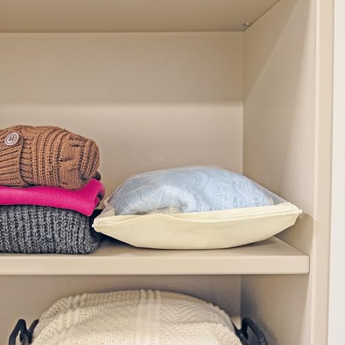 Perfetto Easybag TNT Aufbewahrungstasche Hemden, Canvas, Ecru, 33x45x5 cm, 2