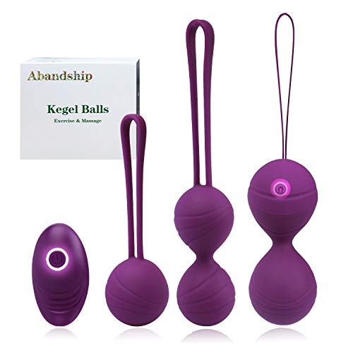 Kegel Balls for Women Tightening, Kegel Exercise Product with 3 Ben Wa Balls for Incontinence | Kegel Exercise Balls for Women Pelvic Floor Strengthening | Kegel Weight Set for Beginners to Advanced