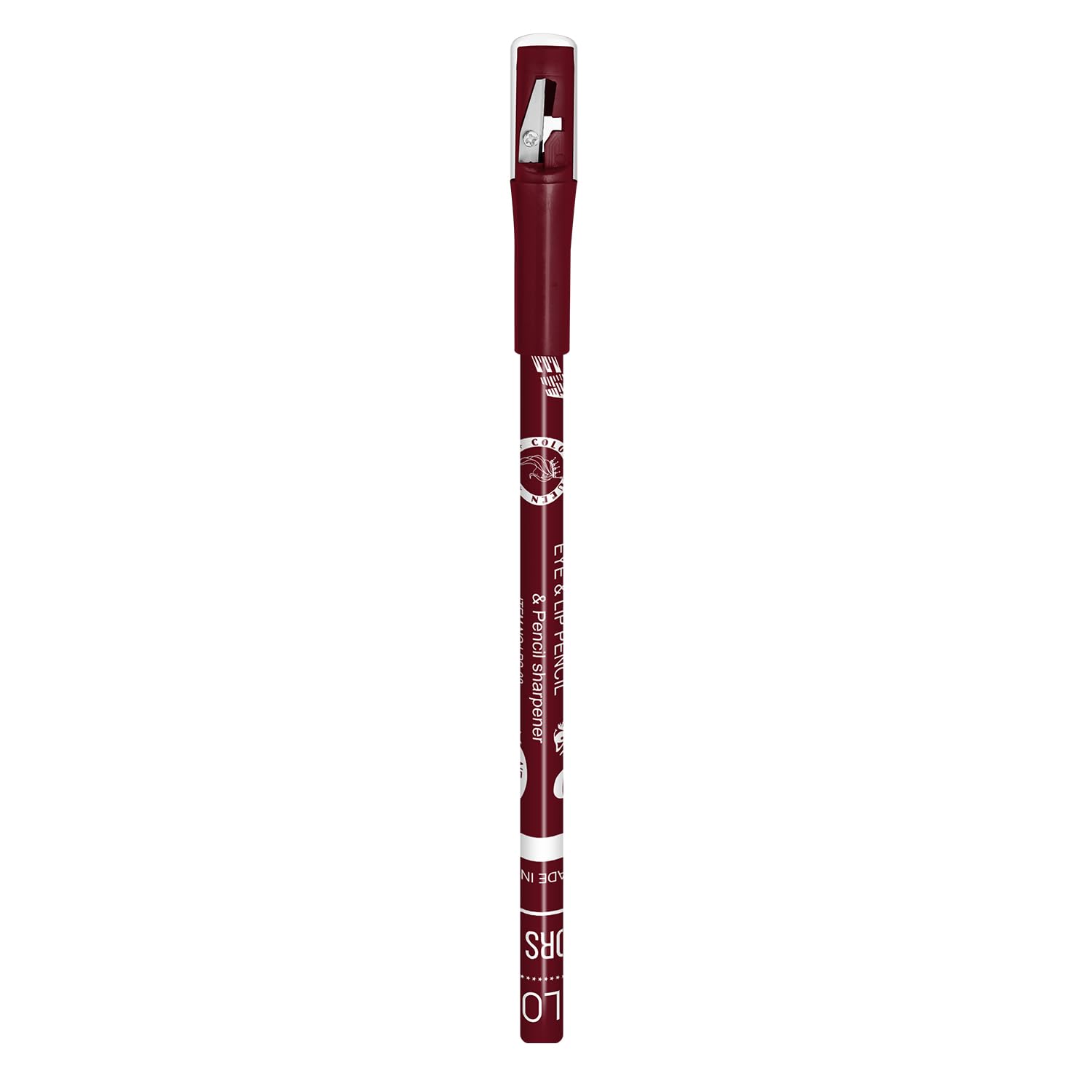 Colors Queen Eye & Lip Liner Pencil with Sharpener | Long Lasting & Smudge Proof Lip Liner | Matte Finish, Rich Color Payoff Sharpenable Pencil (Matt Purple) - Image 6 thumbnail