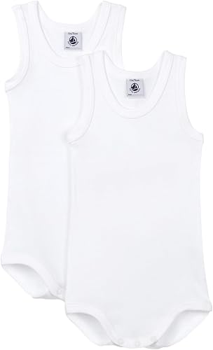 Petit Bateau A01t5 Body Bébé garçon (lot de 2)