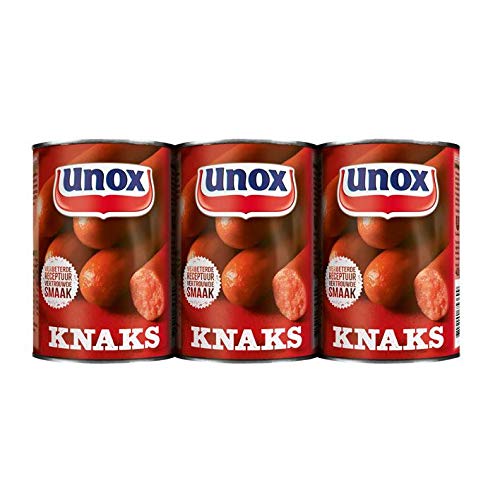 Unox Peor Knaks 3-pak Salchicha 400G