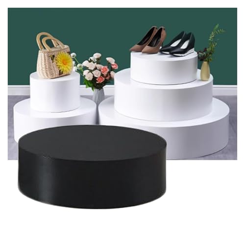 Présentoirs ronds sur socle pour vêtements et décorations d'événements