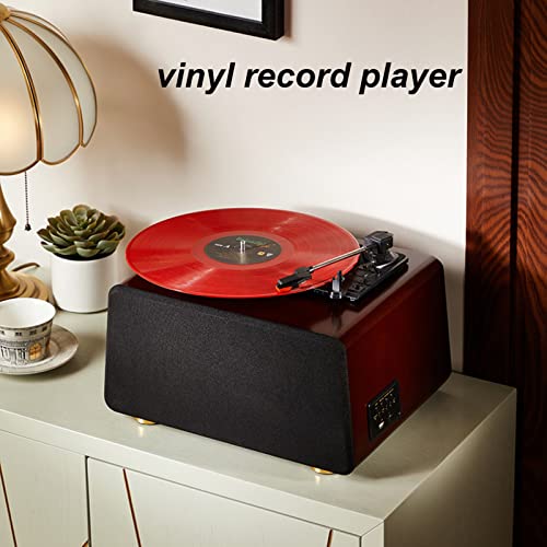 Tourne-Disque Bluetooth avec Haut-parleurs intégrés Tourne-Disque Vinyle Vintage Portable à 3 Vitesses Prise en Charge… - Les Beatles, Paul McCartney, John Lennon, RIngo Starr, George Harrison Tourne-Disque Bluetooth avec Haut-parleurs intégrés Tourne-Disque Vinyle Vintage Portable à 3 Vitesses Prise en Charge… – Image 3