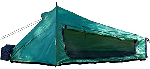 Semptec Urban Survival Technology Ultrakompaktes Rucksack-Tunnelzelt für 1 Person, 1.500 mm Wassersäule – Bild 3