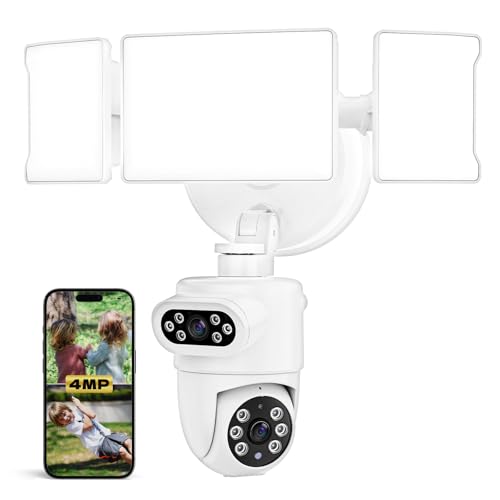 Olafus 2K Dual Lens Outdoor Security Camera