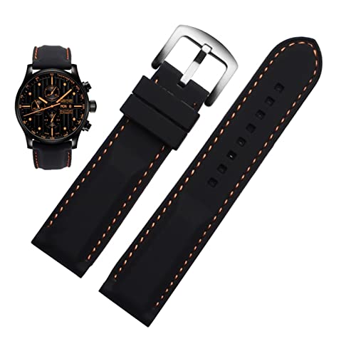 Remplacement strap silicone 24mm pour réparer votre bracelet de montre Citizen cassé