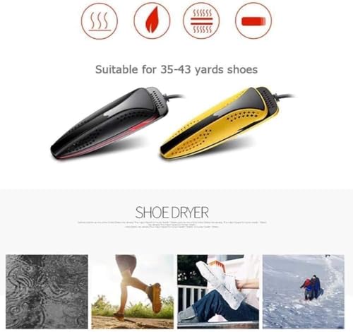 Secador de zapatos y guantes portátil con temporizador miniatura 7