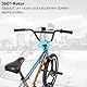 Hiland 20 Zoll 3 Speichen Kinder BMX Fahrrad für Jungen Mädchen ab 7 8 9 10 Jahre alt, 360 Grad Rotor Freestyle, 4 Pegs Single Speed Kinder BMX Fahrrad Regenbogen