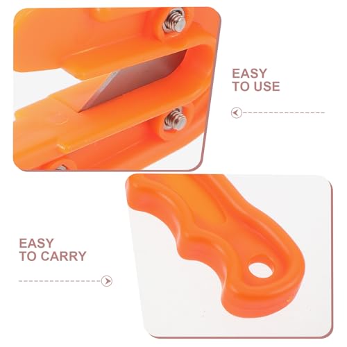 Couteau de plongée coupe-corde orange accessoire sécurité plongée - 3