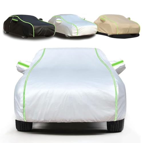 XMYAN Funda Coche para Chevrolet Camaro(2018-2021), Cubierta de Coche al Aire Libre Invierno Lluvia Impermeable Transpirable Resistente(Silver,para Chevrolet Camaro(2018-2021))