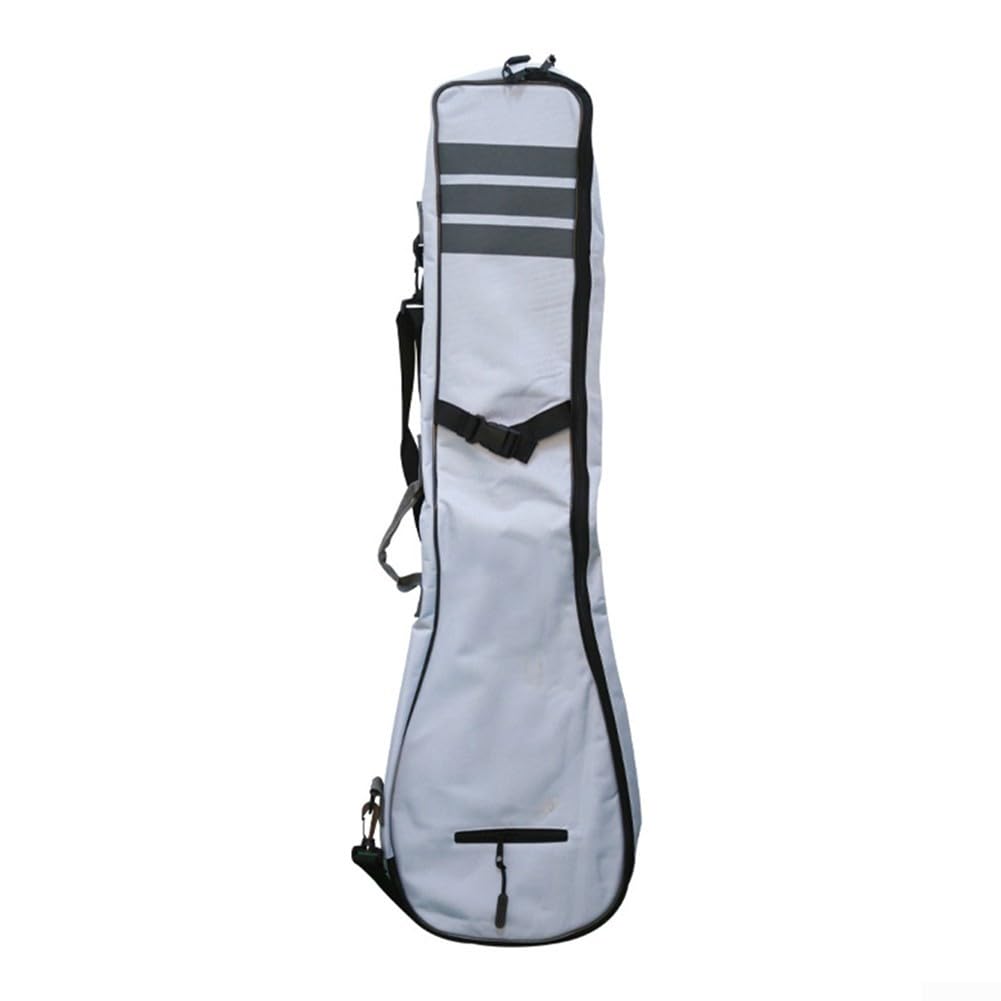 Borsa a tre stadi per kayak e tavola da surf, custodia in tessuto Oxford con tasche interne e tasche con cerniera, organizer leggero per pagaie in fibra di vetro e alluminio al carbonio