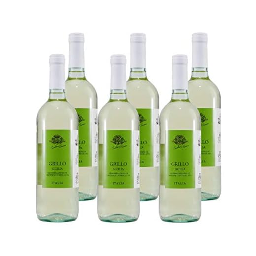 Casalina di Siziano Grillo Sicilia IGT Weißwein (6 x 0,75L)