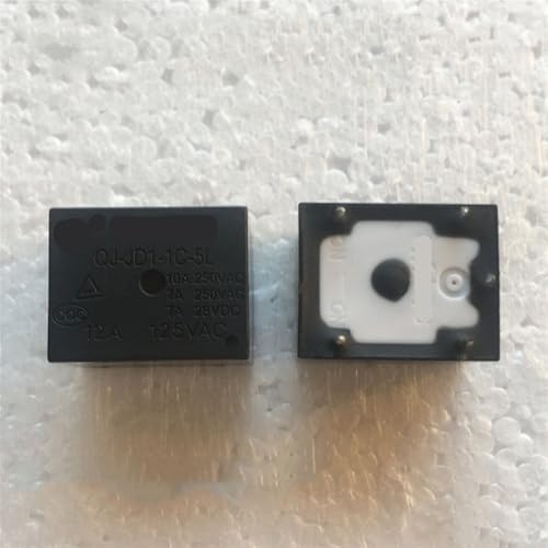 Relais QJ-JD1-1C-5L 5V 5PIN pour réparation carte électronique 10A