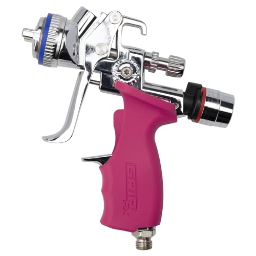Image of GripFx Ergonomic Paint Spray Gun Grip for SATA SATAjet 4000 5000 5500 (Left Handed, Pink)