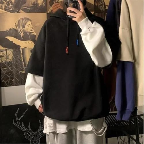 Man Hooded Sweatshirts Hoodies Clothing Loose Streetwear2