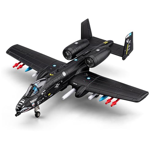 Kit modèle A10 Warthog pour enfants et adultes passionnés d'aviation