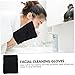 3Pcs Exfoliating Makeup Gloves Soft Microfiber Face Washing Mitts for Gentle Cleansing for Women Premium Quality Portable and Easy to Use