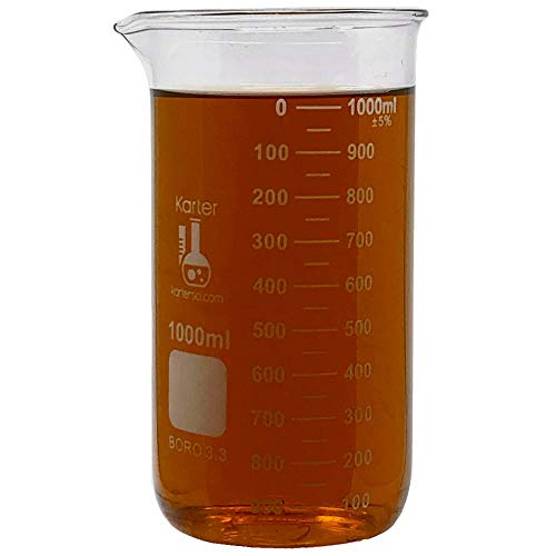 Karter Scientific 213F15 Tall Form 1000ml Beaker