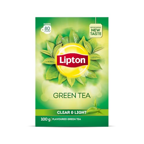 Image of Lipton Clear & Light Loose Green Tea leaves 100g pack