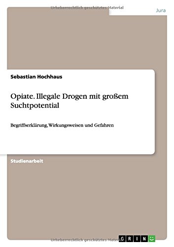Opiate. Illegale Drogen mit grossem Suchtpotential