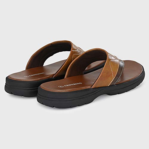 Image of Centrino Men's Outdoor Sandals |Flip Flops /Slippers | Luxurious Comfort Every Step | Slip-On Ease, Minimalist Design | Perfect for Casual Wear (8819)