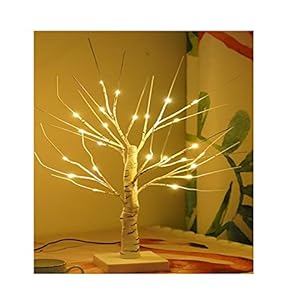 Creative Led Christmas Lights, White Birch Tree Lights Room Geschenken, Decoratieve Outdoor Courtyard Simulation Tree…