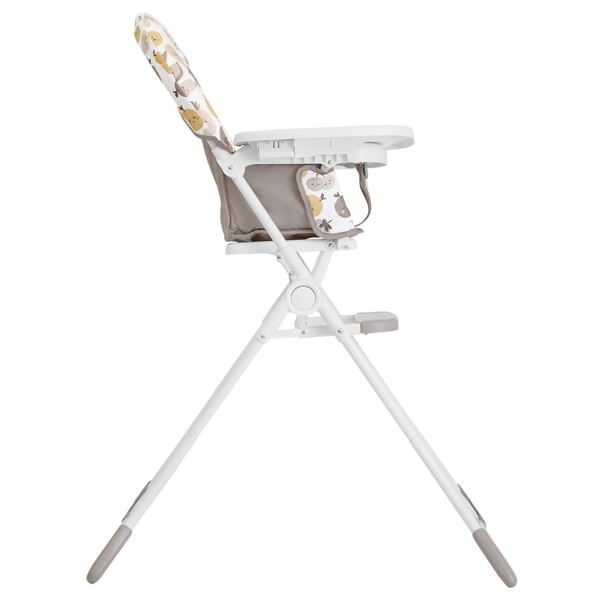 Graco Chaise haute MiniLite avec pliage ultra compact, légère à seulement 4,7 kg et pliage autonome, Fruitella Fashion