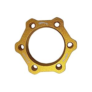 Buy bnf® Aluminium MTB Bike Threaded Hubs Disc Brake Rotor Adapter Base ...
