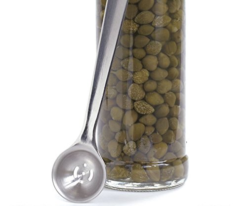 Cuisinox Cuisinox Caper Serving Spoon, Silver - Thumbnail 2