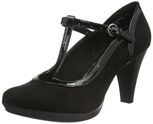 bugatti Damen W6676PR6VL Pumps, Schwarz (schwarz 100), 41 EU