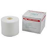 1 Rolle NOBA®-Pretape Schaumstoffbinde Fixierbinde Binde Untertape, weiß, 27,5 mx7cm
